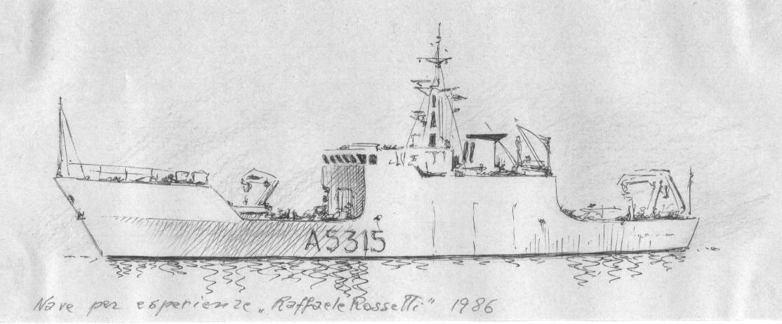1986 - Nave per esperienze 'Raffaello Rossetti'